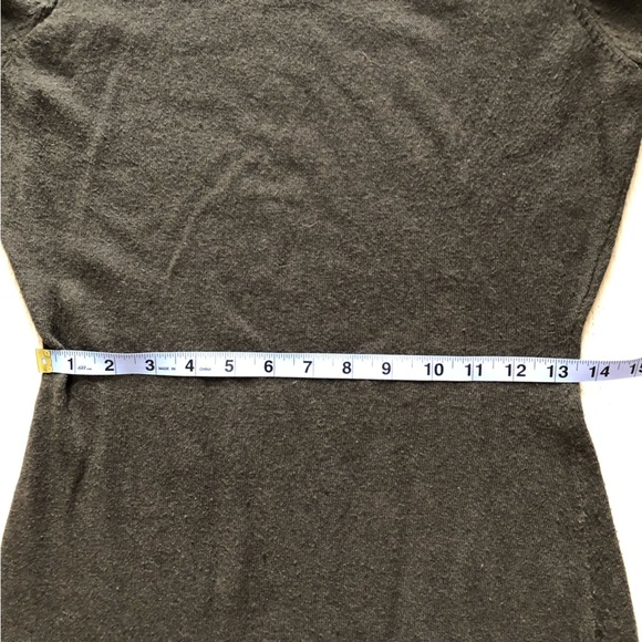 Rudsak Robe Femme Camouflage Detailed Shoulder Knit Dress in Army Green Size S - Picture 11 of 14